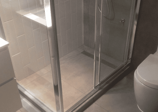 Positioning Of The Shower Screen