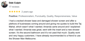 Dale Culpin - The Shower Man Melbourne Review