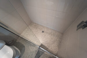 A completed bathroom renovation with The Shower Man Melbourne